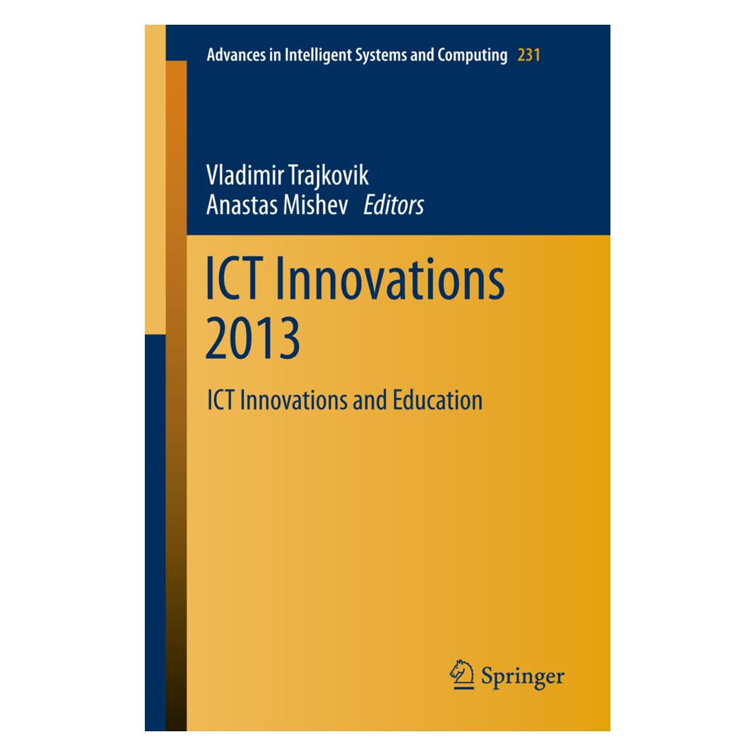 Springer ICT Innovations 2013 (Englisch, Softcover, Anastas Mishev, Vladimir Trajkovik) (55525753)