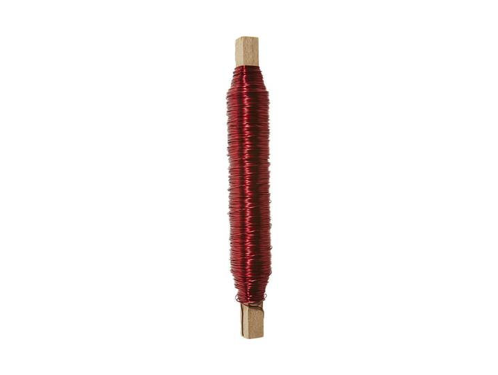 Glorex Wickeldraht Rot 50 m 100 g