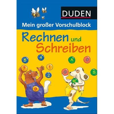Duden: Mein großer Vorschulblock - Rechnen und Schreiben, Taschenbuch von , Bibliographisches Institut GmbH, 978-3-411-74281-3