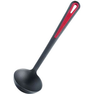Westmark Schöpflöffel Gallant 29562270, Kunststoff, 31,5cm, Ø 9,2cm, spülmaschinengeeignet rot/schwarz