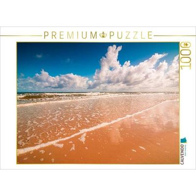 CALVENDO Puzzle Strand im Sommer | 1000 Teile Lege-Größe 64x48cm Foto-Puzzle für glückliche Stunden
