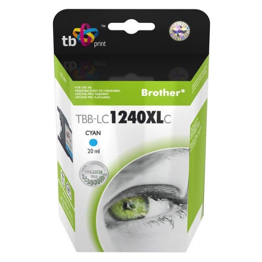 Print Tusz do Brother LC1240XL TBB-LC1240XLC CY (TBB-LC1240XLC)