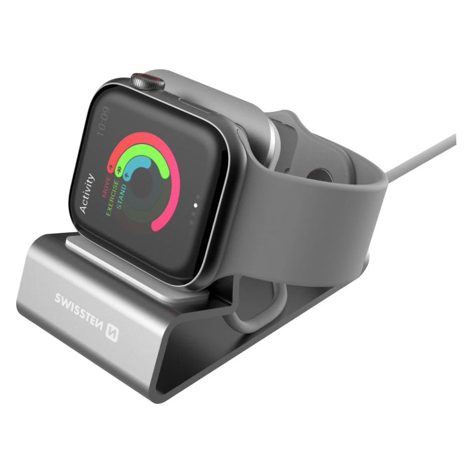 Swissten Aluminum Stand for Apple Watch (25005100)