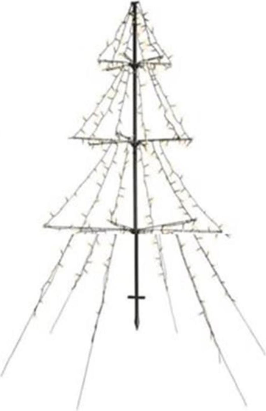 Svenska Living LED-kerstboom voor buiten, Hoogte: 180 cm
