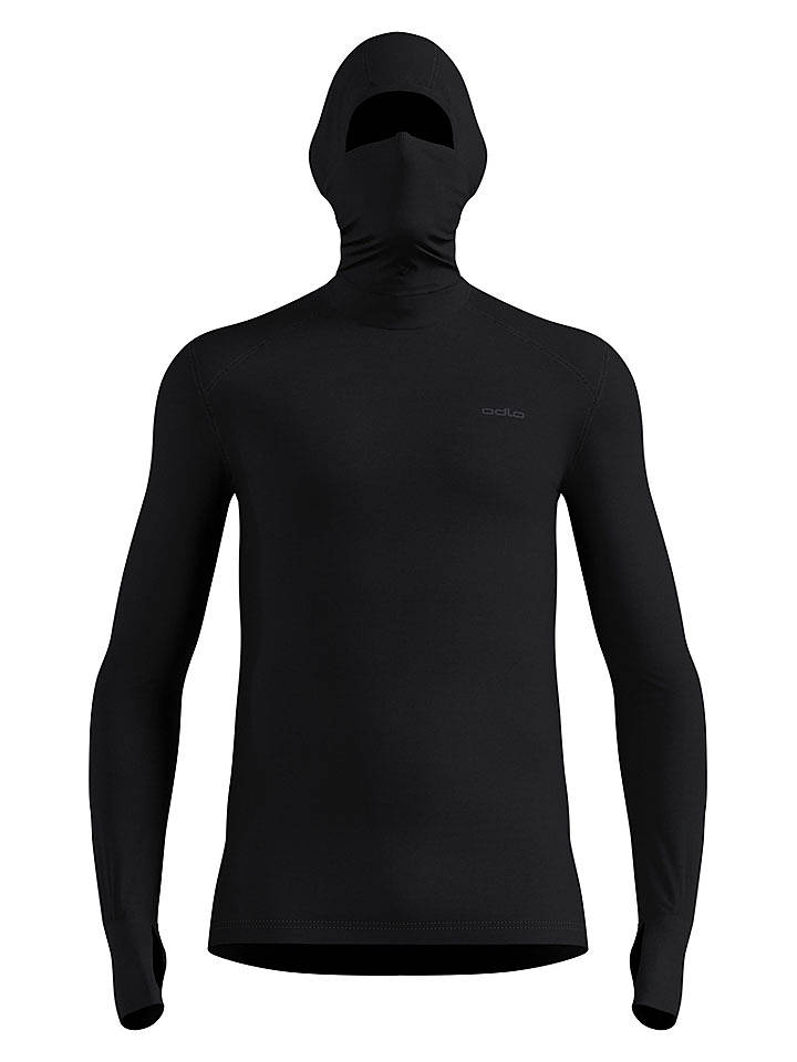 Odlo Funktionsunterhemd "Active Warm" in Schwarz - S