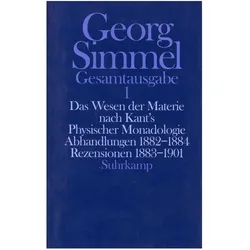 Gesamtausgabe in 24 Bänden, Fachbücher von Georg Simmel