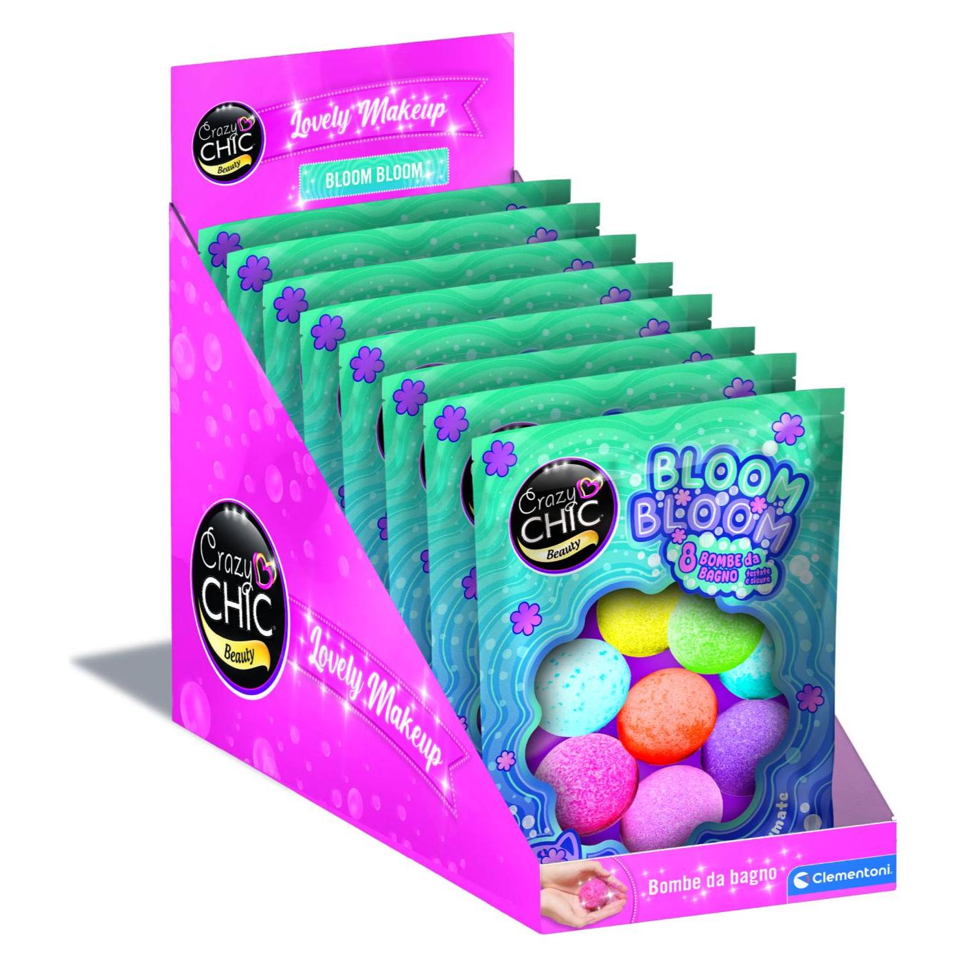 Clementoni Crazy Chic - Bath Bombs 2 (Expo 8pcs) (Badekugeln) (68934913)