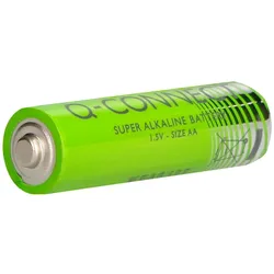 Q-Connect® KF00489 Super Alkaline Batterien - Mignon/LR6/AA/MN1500, 1,5 V