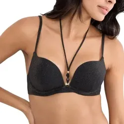 Triumph Summer Sunset WHU Sweet Heart Bikini Top Schwarz C 42 Damen