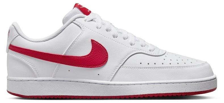 Nike Court Vision Low Next Nature White University Red - EU 39
