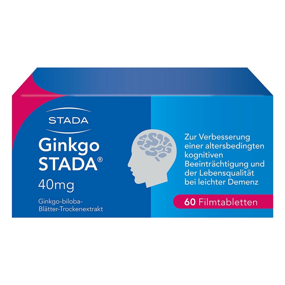 STADA Consumer Health Deutschland GmbH Ginkgo Biloba STADA 40 mg Filmtabletten 11654265