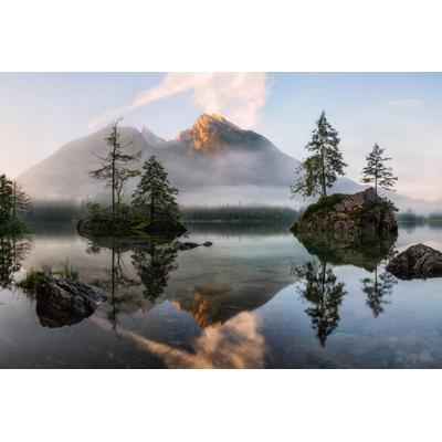 Fototapete PAPERMOON "Photo-Art DANIEL GASTAGER, NATURERWACHUNG", bunt, B:4m L:2,6m, Vlies, Tapeten