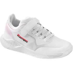 Kempa Kourtfly Handballschuhe Kinder weiß/rot/schwarz 33