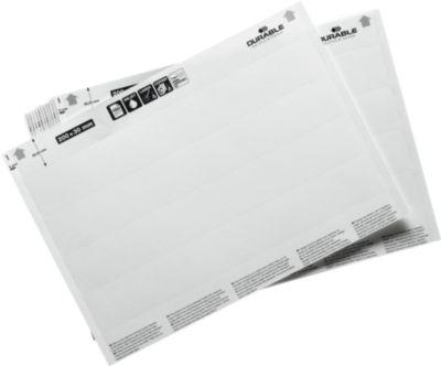 Beschriftungsbogen Label Refill, perforiert, bedruckbar, B 200 x H 30 mm, 80 Schilder