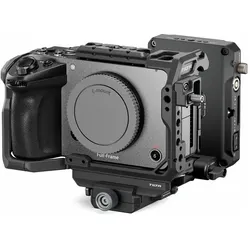 Tilta TA-T108-B-B Kamerakäfig für das Sony FX5 Power Kit – Schwarz (Cage), Video Zubehör, Schwarz