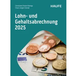 Lohn- und Gehaltsabrechnung 2025, Schulbücher von Christiane Droste-Klempp, Claus-Jürgen Conrad