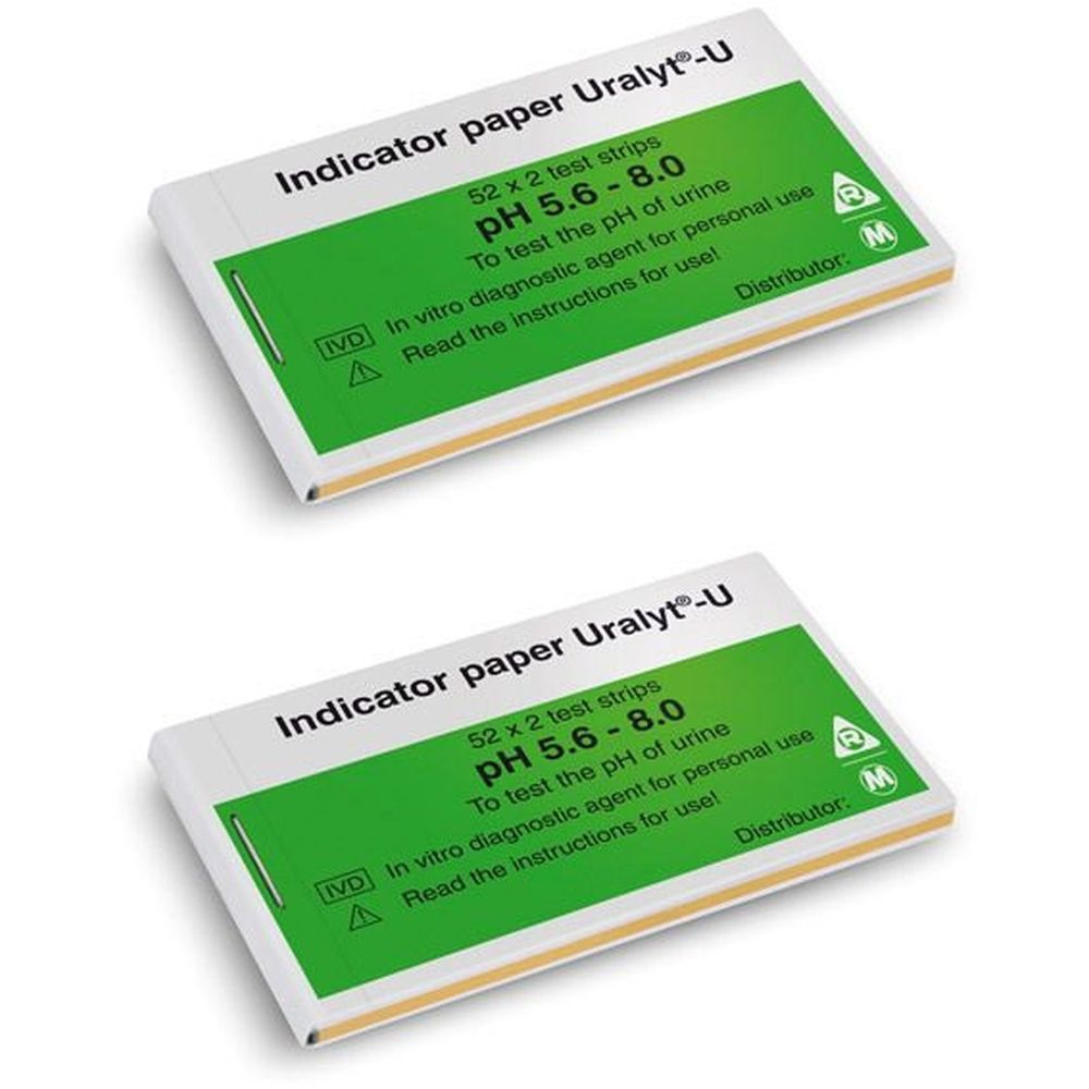 Uralyt-U Indikatorpapier 2x 2x52x2 St Teststreifen