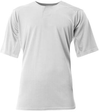 A4 N4191 Athletic Pro Dna Baseball Jersey T-Shirt in White size XL   Polyester