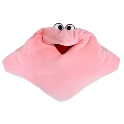 Living Puppets Handpuppen Kissen Pink 40x40cm