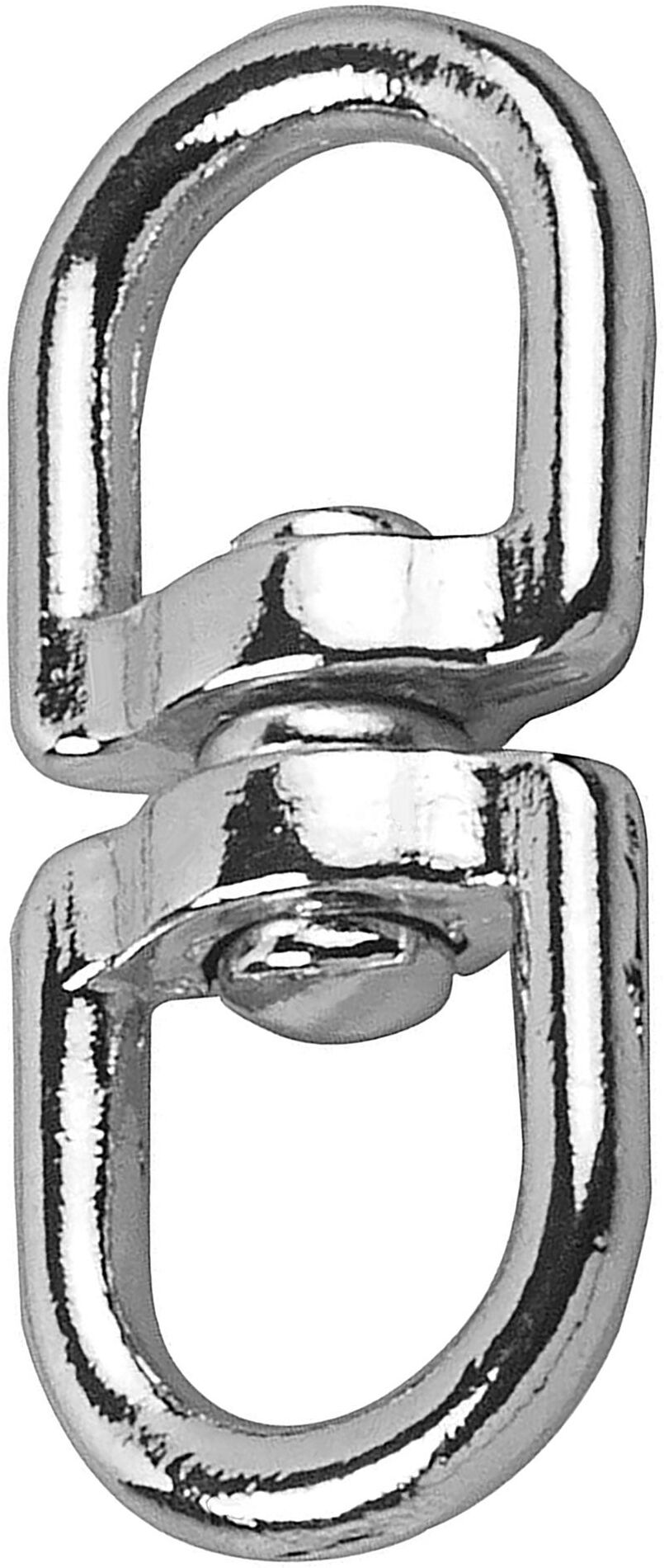 Tecnomat GANCIO GIREVOLE DOPPIO OCCHIO 20x20 mm ZAMA NICHELATA