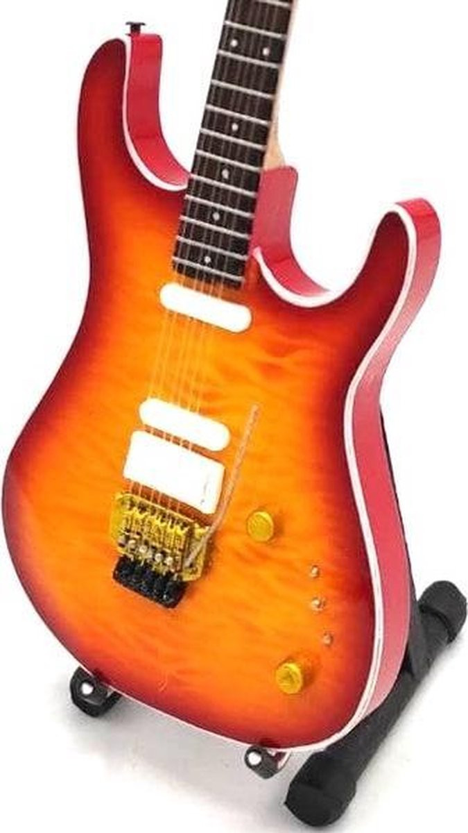 Miniatuur gitaar Mark Knopfler Dire Straits voor op tafel