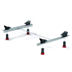 Mepa Wannenfuss WSuni 110015 mit ADS, für Stahlbadewannen bis 180x80 cm
