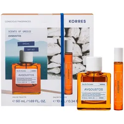 60ml KORRES AVGOUSTOS Duftset (EdT 50ml + 10ml)