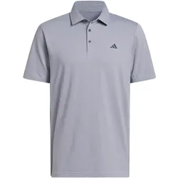 Adidas Performance Poloshirt Strukturiert Herren - White/Conavy L