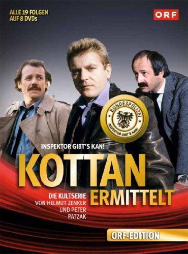 Peter Patzak - Kottan ermittelt: Die komplette Serie [8 DVDs] - Preis vom 11.10.2026 03:10:56 h