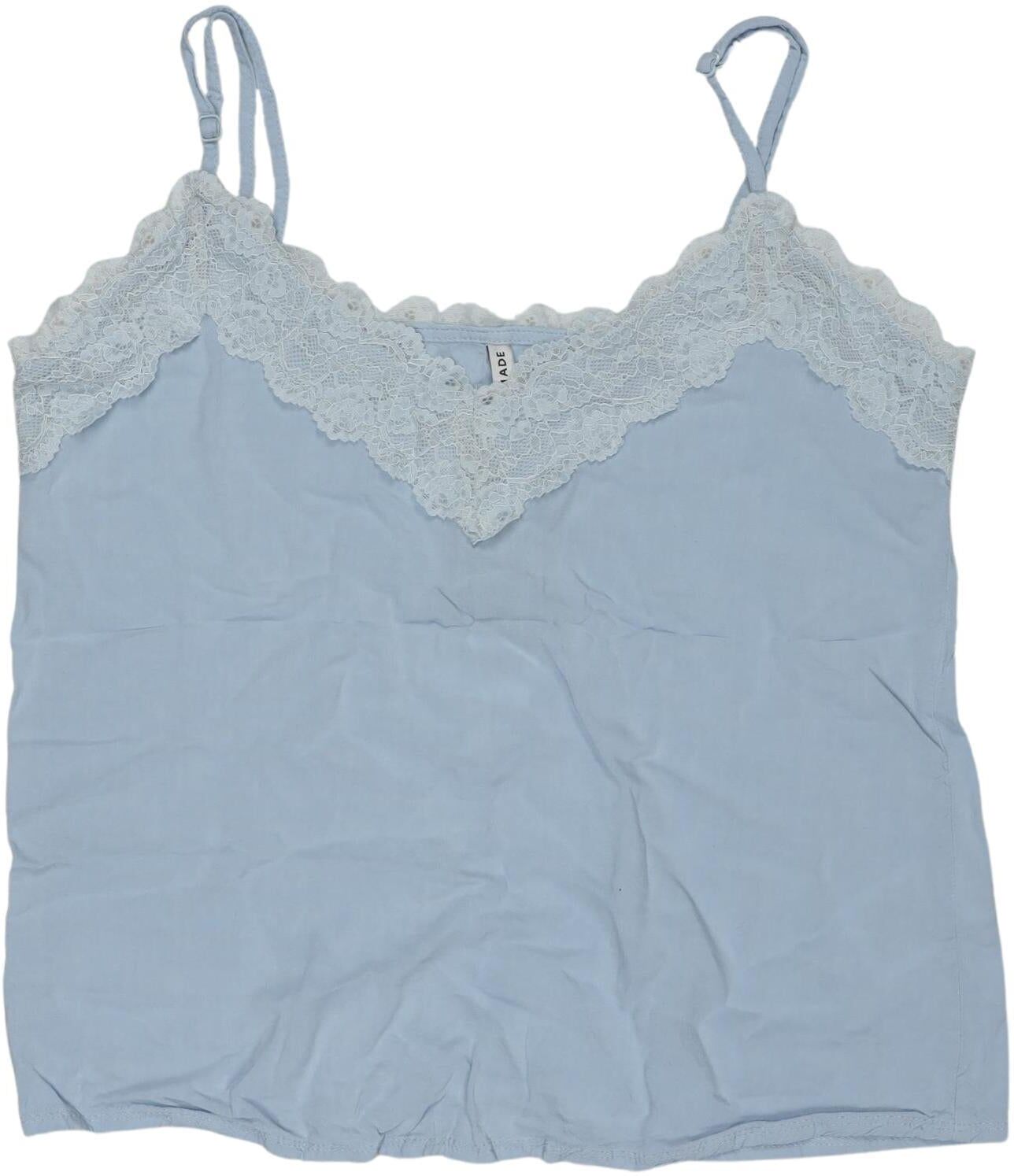 Fresh Made Damen Top, Hellblau, Gr. S, Viskose - Second Hand
