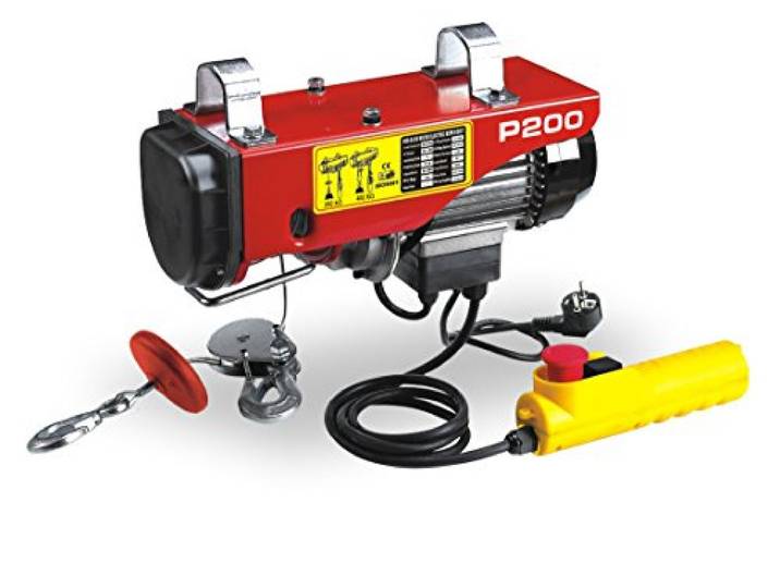 Mecafer 470102 elektrische katrol 100/200 kg