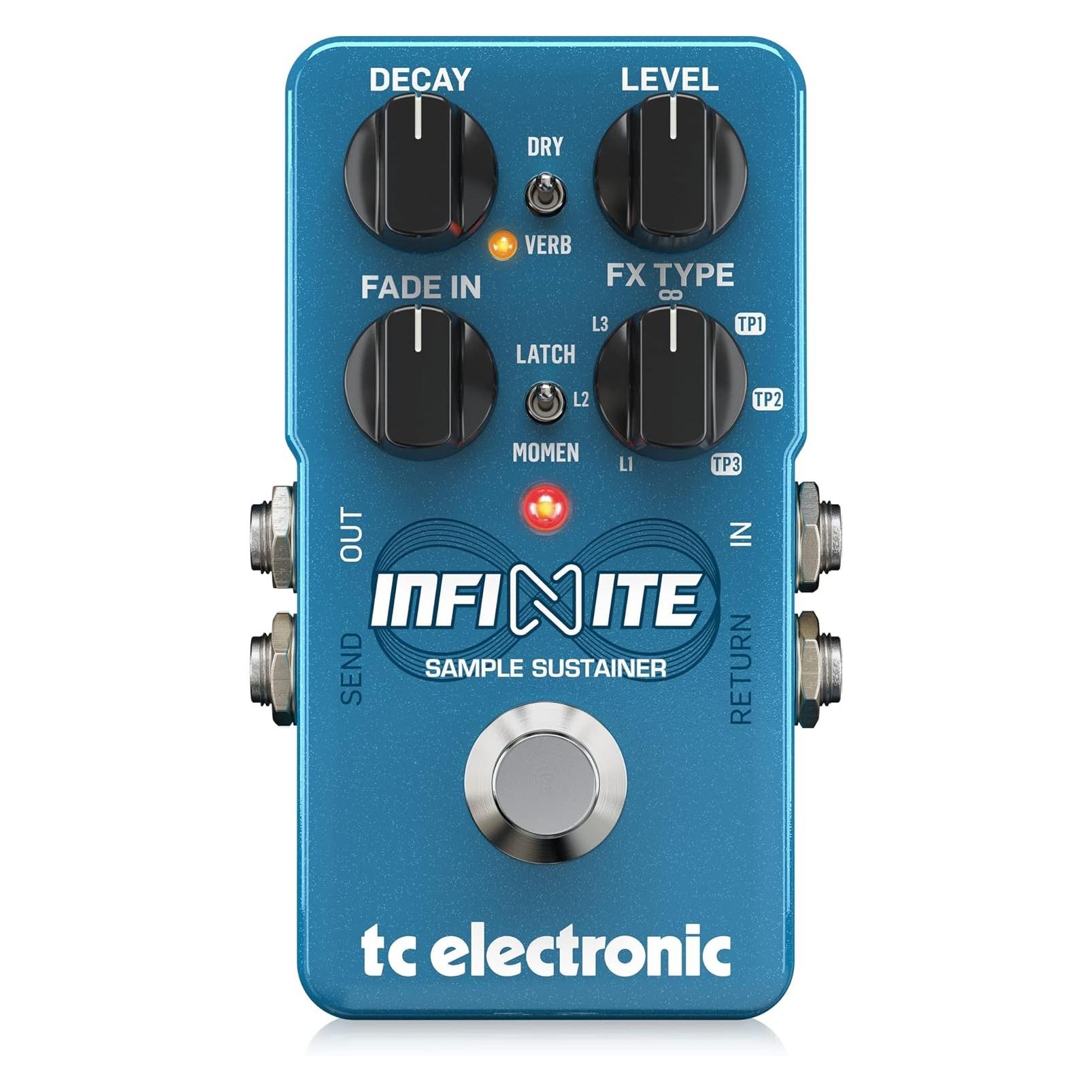 TC Electronic INFINITE SAMPLE SUSTAINER Efekt typu Sustainer (Gitarre) (34000211)