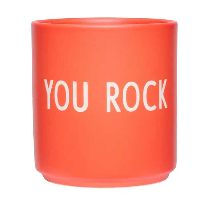 Design Letters Favoriete mok 25 cl Red Fashion Colour Collection