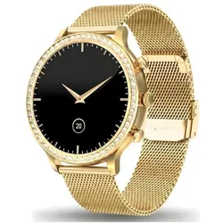 Gravity Smartwatch Złoty Pasek i Bransoleta GT5-1 (44 mm, ohne SIM), Smartwatch