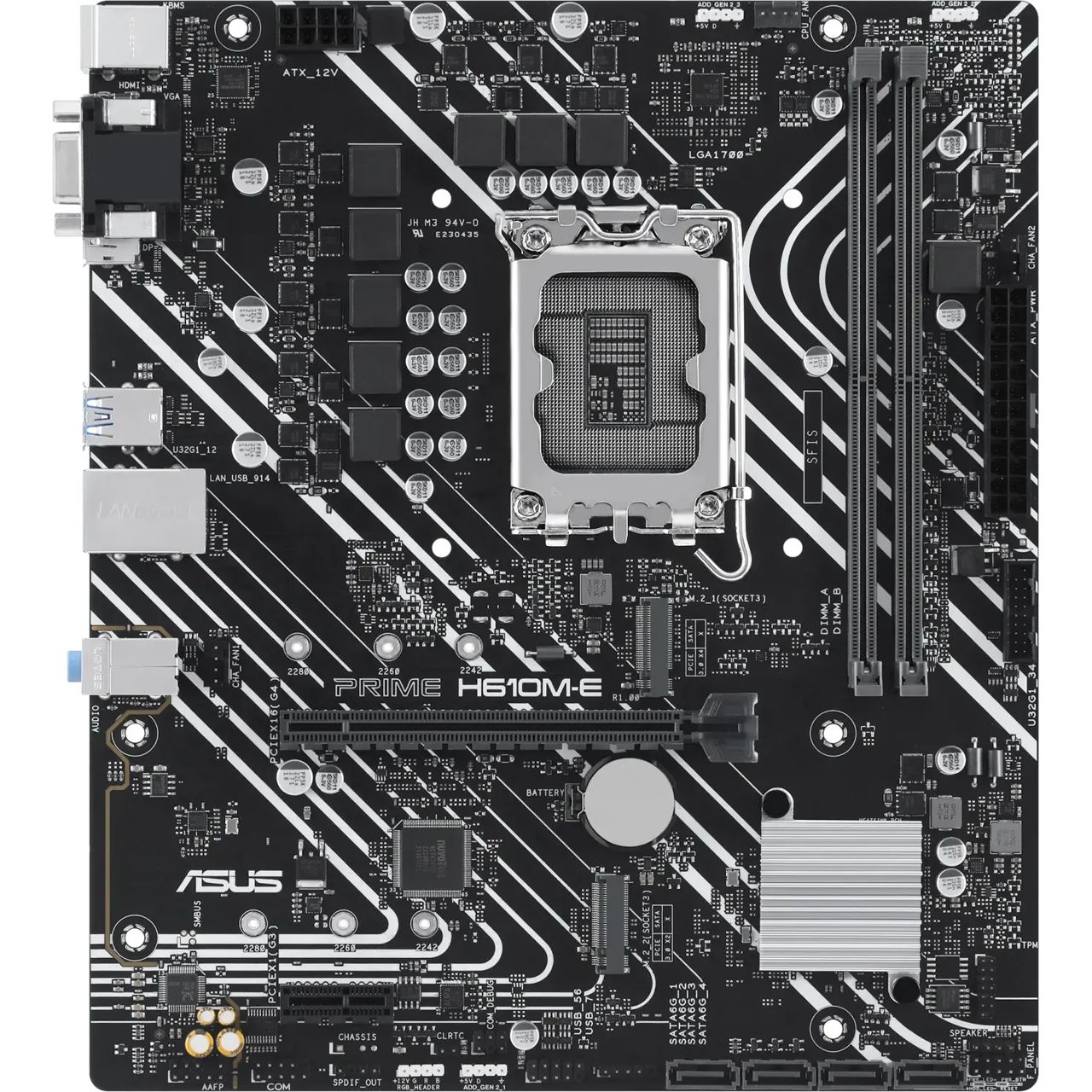 Asus Prime H610M-E-CSM Intel H610 So. 1700 DDR5 mATX Retail