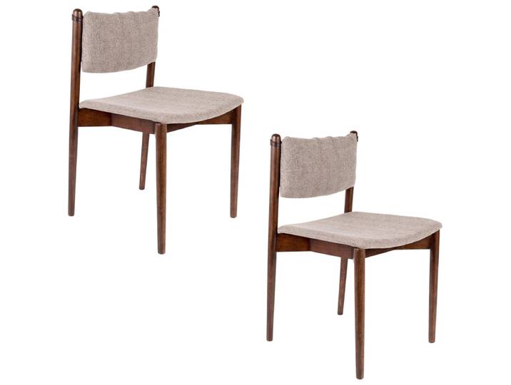 Esszimmerstuhl Evoria 2er-Set – aus Stoff - Luxusbetten24