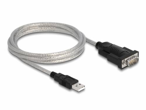 Delock USB 2.0 Adapter [1x USB 2.0 Stecker A, Seriell (9pol.) - 1x Seriell (9pol.), Seriell (25pol.)] 61314 1.8m