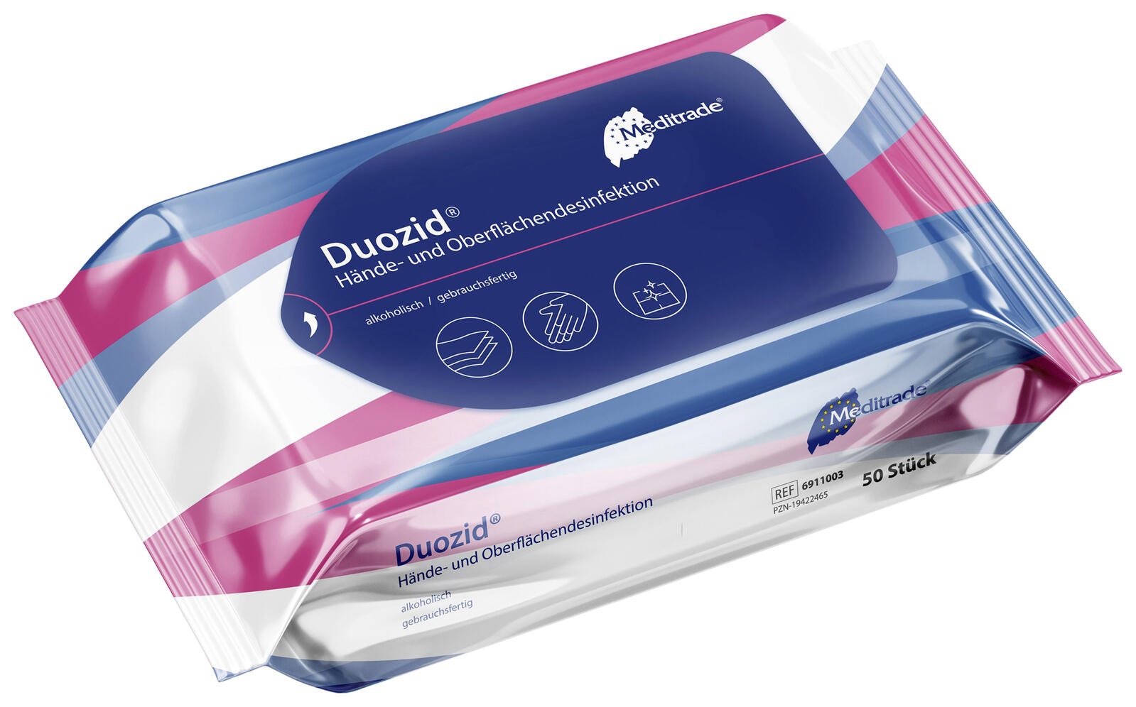 Meditrade® Desinfektionstücher Duozid® 6911003