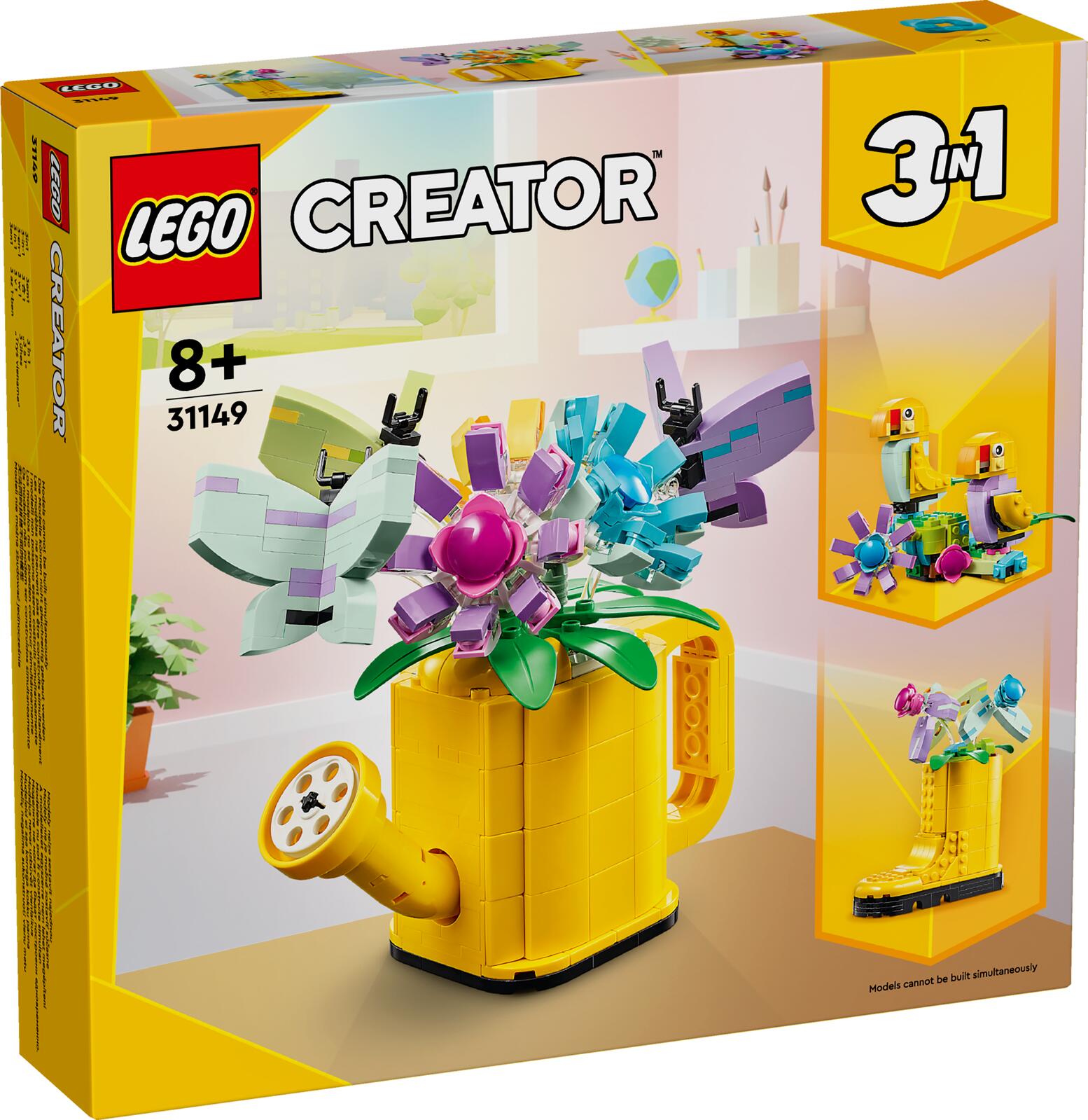 LEGO® Creator 3in1 31149 Gießkanne mit Blumen