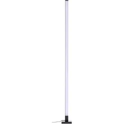 Brilliant LED Stehlampe Neele LED Stehleuchte, 150 cm, digitales RGB, Musiksensor, dimmbar, schwarz
