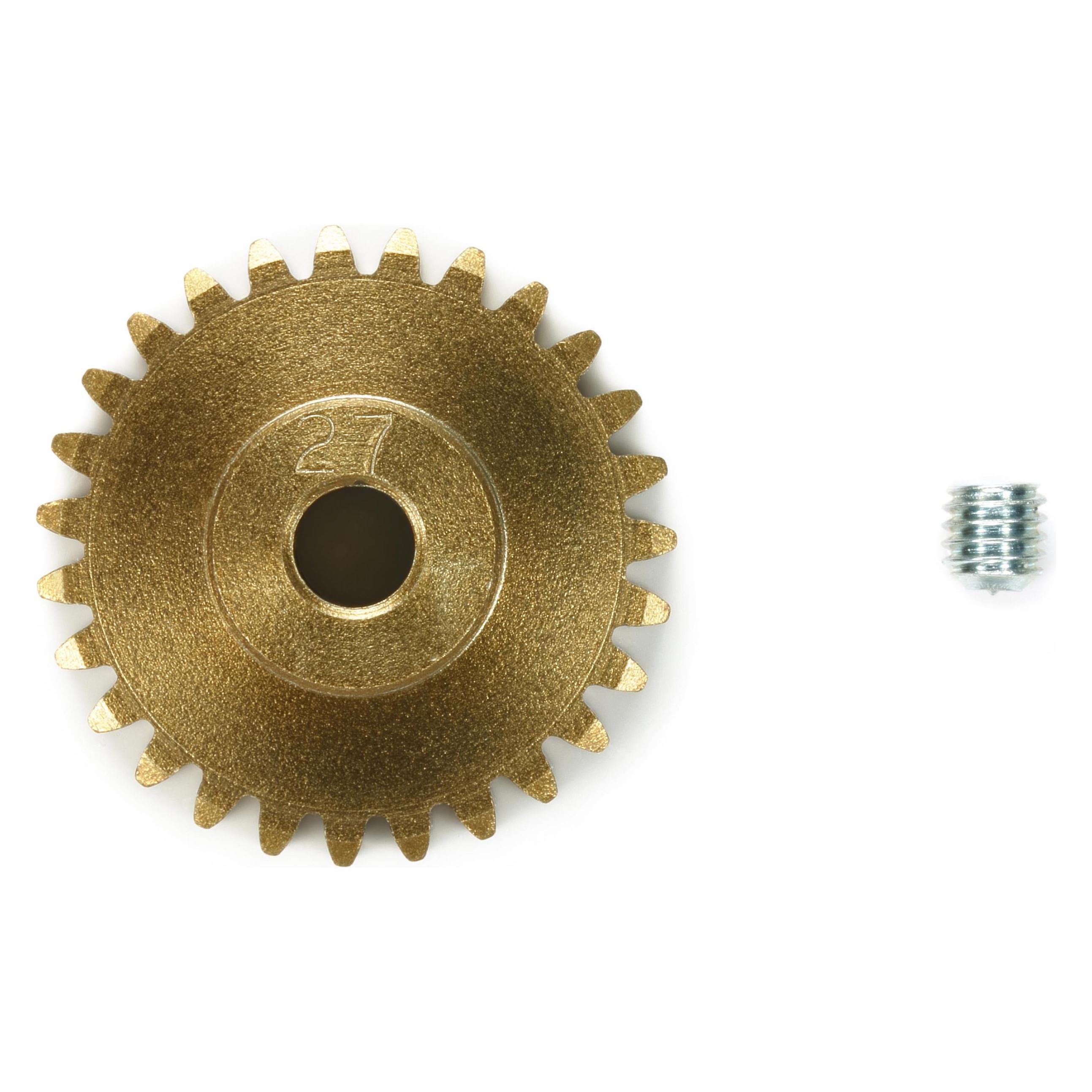 Tamiya 06 Module Hard Coated Alu Pinion Gear (27T) (TAM 54981)