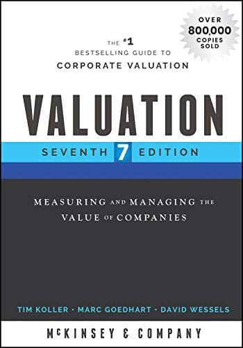 McKinsey & Company Inc - Valuation: Measuring and Managing the Value of Companies (Wiley Finance Editions) - Preis vom 02.10.2026 23:42:20 h