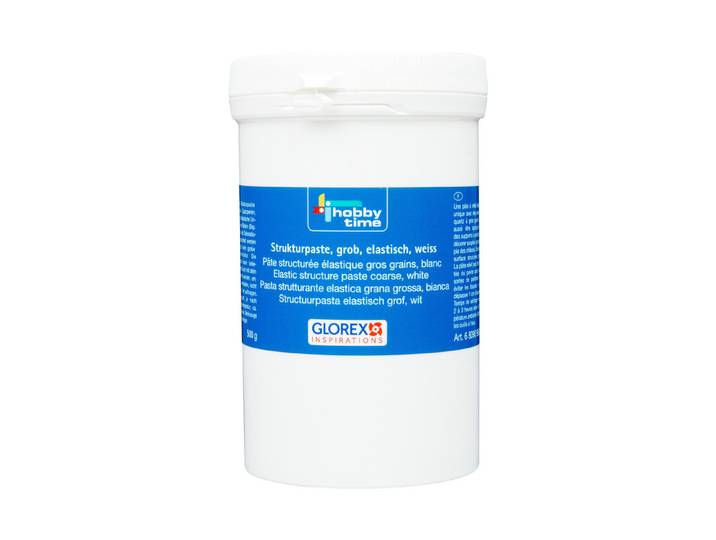 Glorex Strukturpaste Elastisch Weiss 500 g