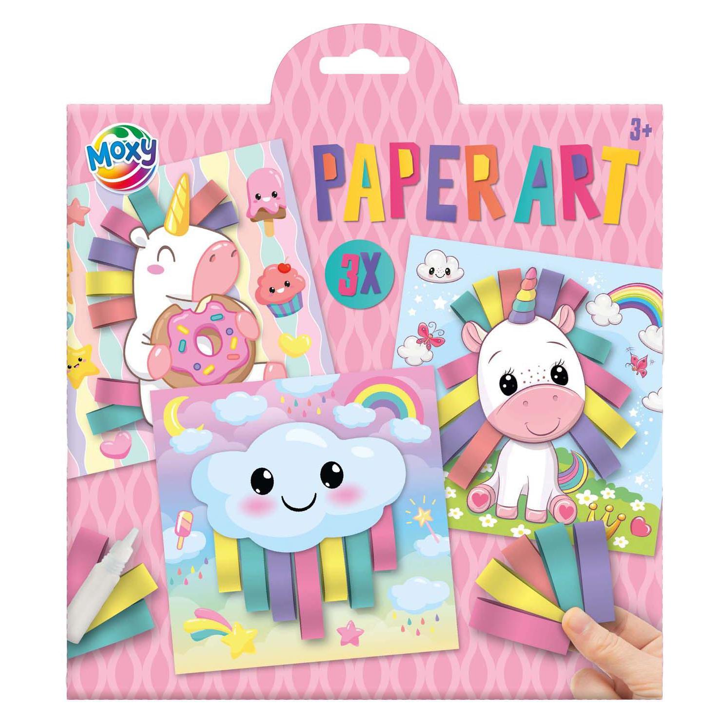 Grafix Papierkunst-Kunsthandwerk in Rosa, 3er-Set (53792221)