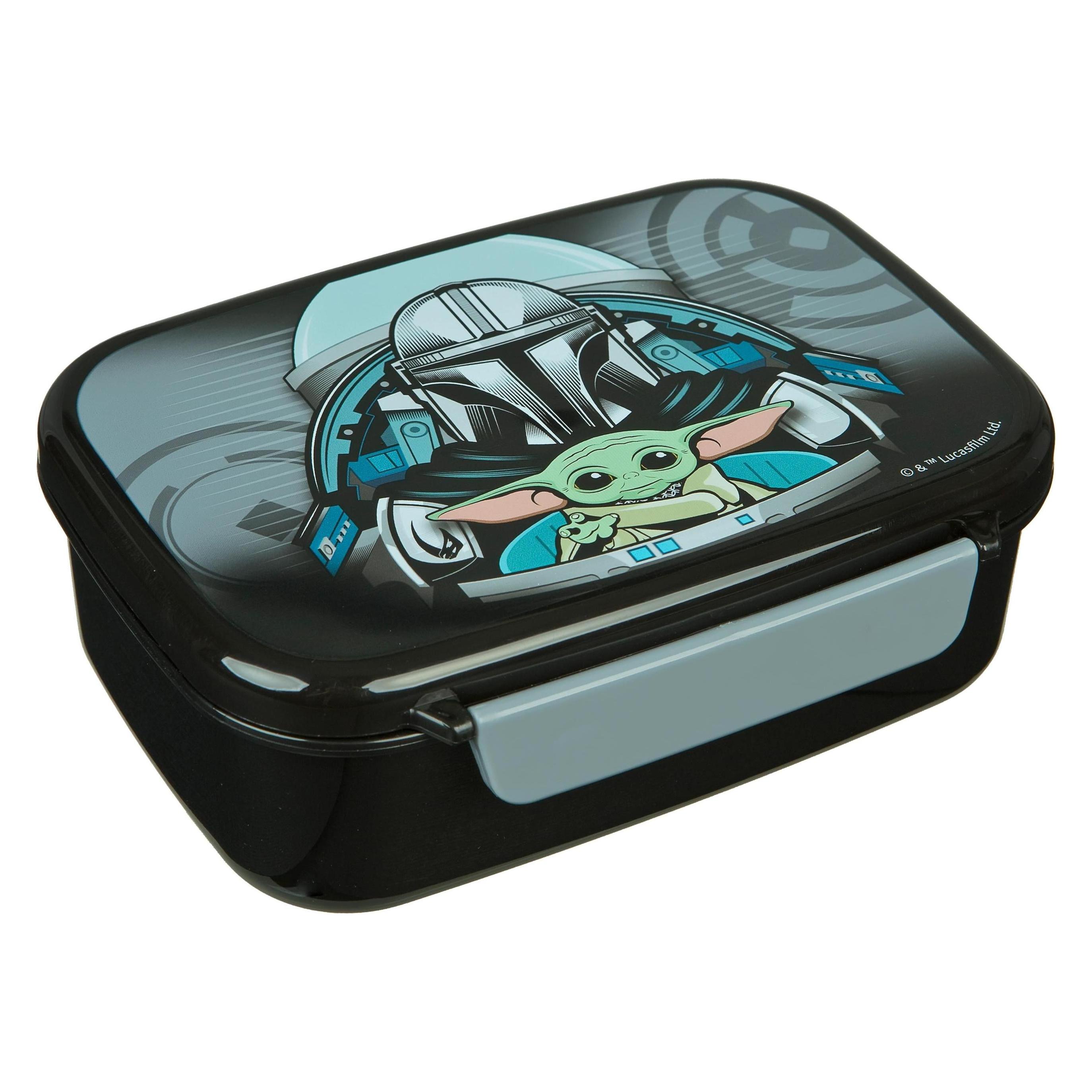 Scooli Lunchbox Star Wars Grau/Schwarz, Materialtyp: Kunststoff (SWMO9903)