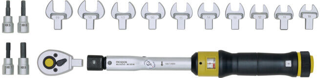 Clé dynamométrique Proxxon MicroClick 60-Multi, 12 - 60 Nm, 3/8 pouce (23341)