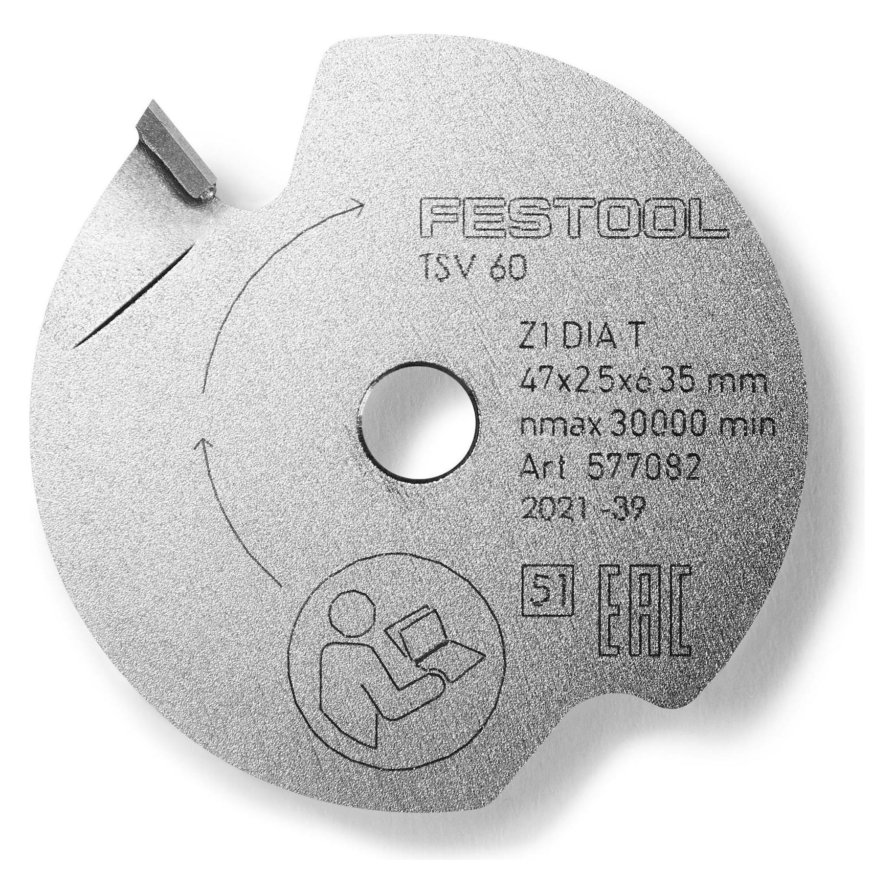 Festool Vorritz-Sägeblatt DIA 47x2,5x6,35 T1 (577082)
