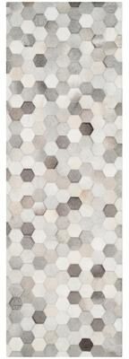 SAFAVIEH Handmade Studio Leather Sonka Modern Leather Rug
