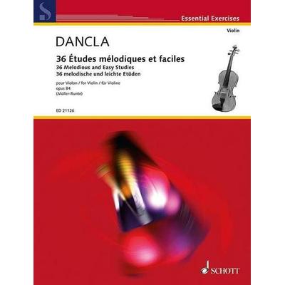 36 melodische und leichte Etüden -