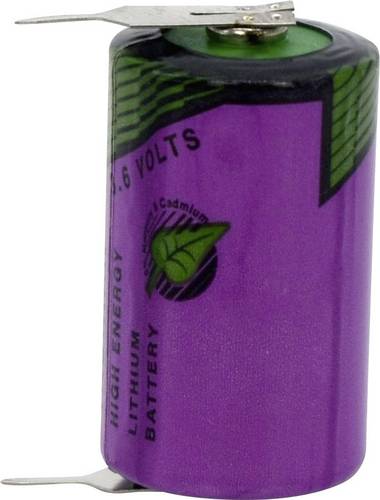 Tadiran Batteries SL 350 PR Spezial-Batterie 1/2AA U-Lötpins Lithium 3.6V 1200 mAh 1St.